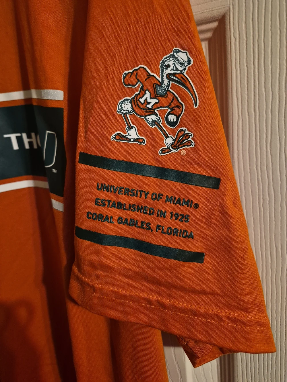 Adidas Men's 'It's All About The U' Orange Graphic Tee